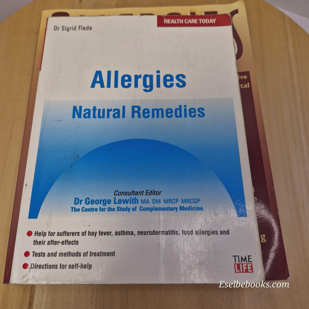 Health: 4 x  dealing with allergies books - paperbacks