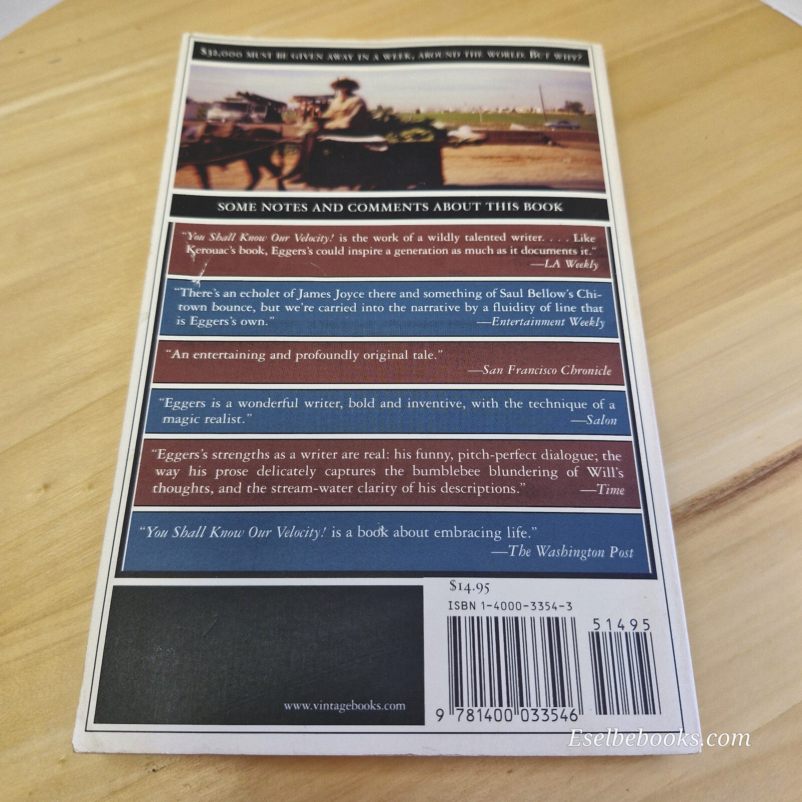 Fiction: You Shall Know Our Velocity! By Dave Eggers · 2003 - paperback