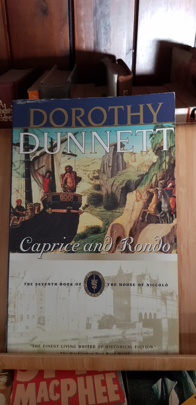 Historical fiction: Caprice and Rondo by Dorothy Dunnett - paperback
