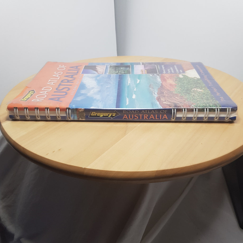Gregory's Road Atlas Of Australia 2nd Edition 2004 - paperback with plastic c...