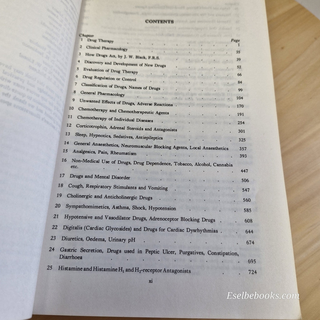 Clinical Pharmacology by D R Laurence and P N Bennett 5th edition - paperback