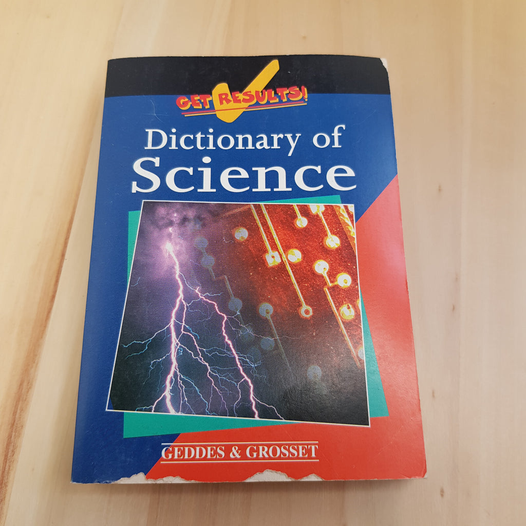Geddes & Grosset x 4 English dictionary; dictionary of science & grammar; Wor...