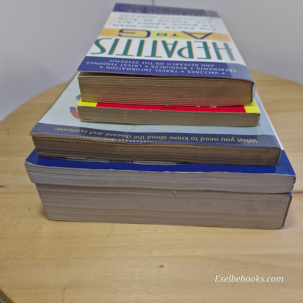 5 books about Hepatitis C - handbook/sourcebook and healing naturally - paperbac