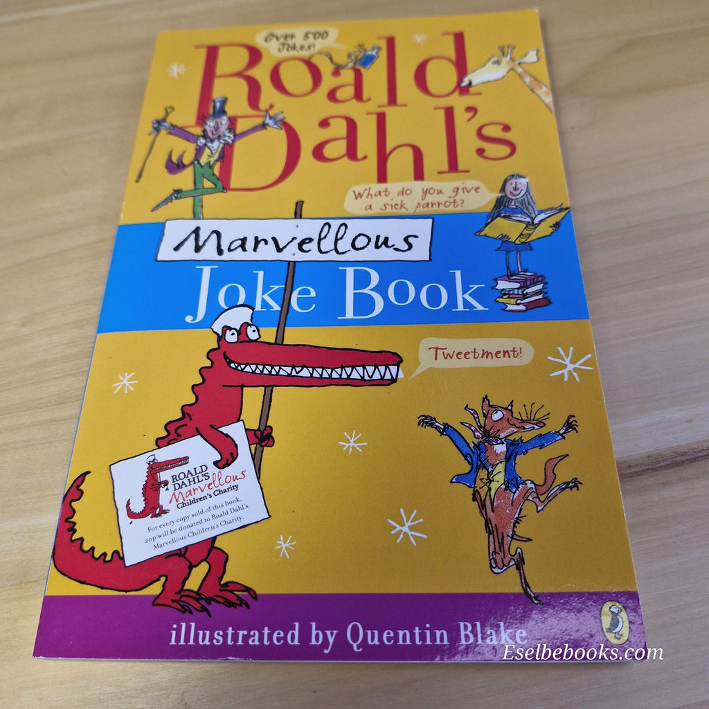 Roald Dahl's Marvellous Joke Book 2012 and Whizzpopping Joke Book 2016 - p'backs