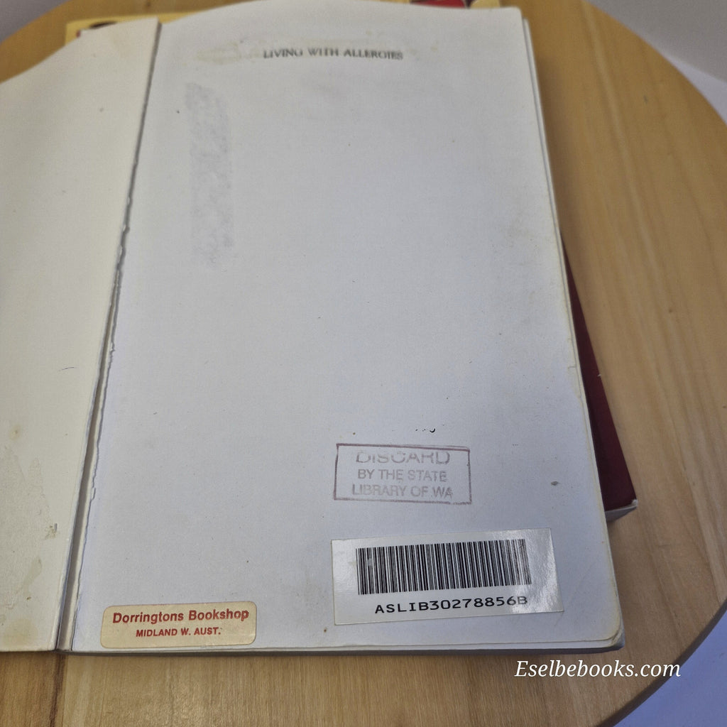 Health: 4 x  dealing with allergies books - paperbacks