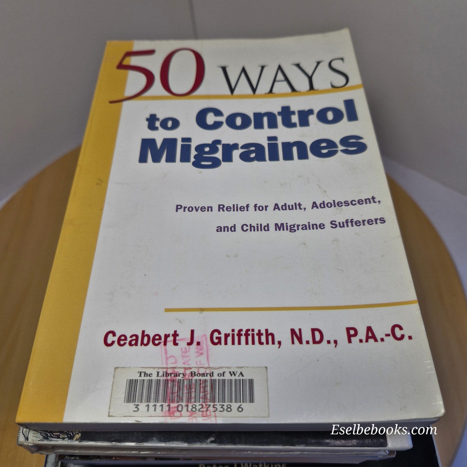 Various migraine/headache patient guide books - buy 2 or more for discount