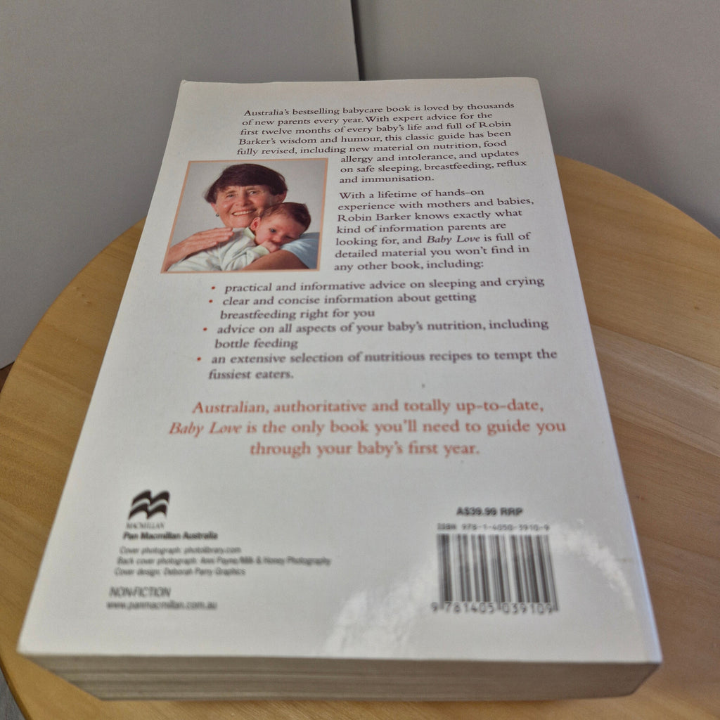 Self-help: Baby Love and The mighty toddler By Robin Barker - large paperbacks