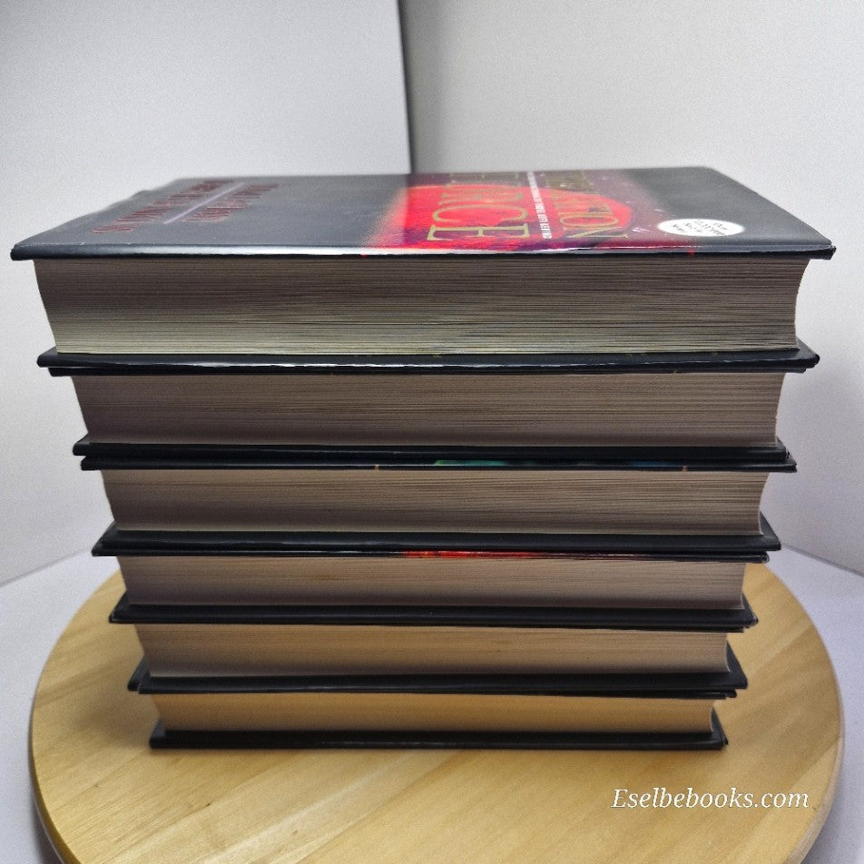 7 x Left Behind Series by Tim LaHaye & Jerry B. Jenkins - hardbacks/dust jackets