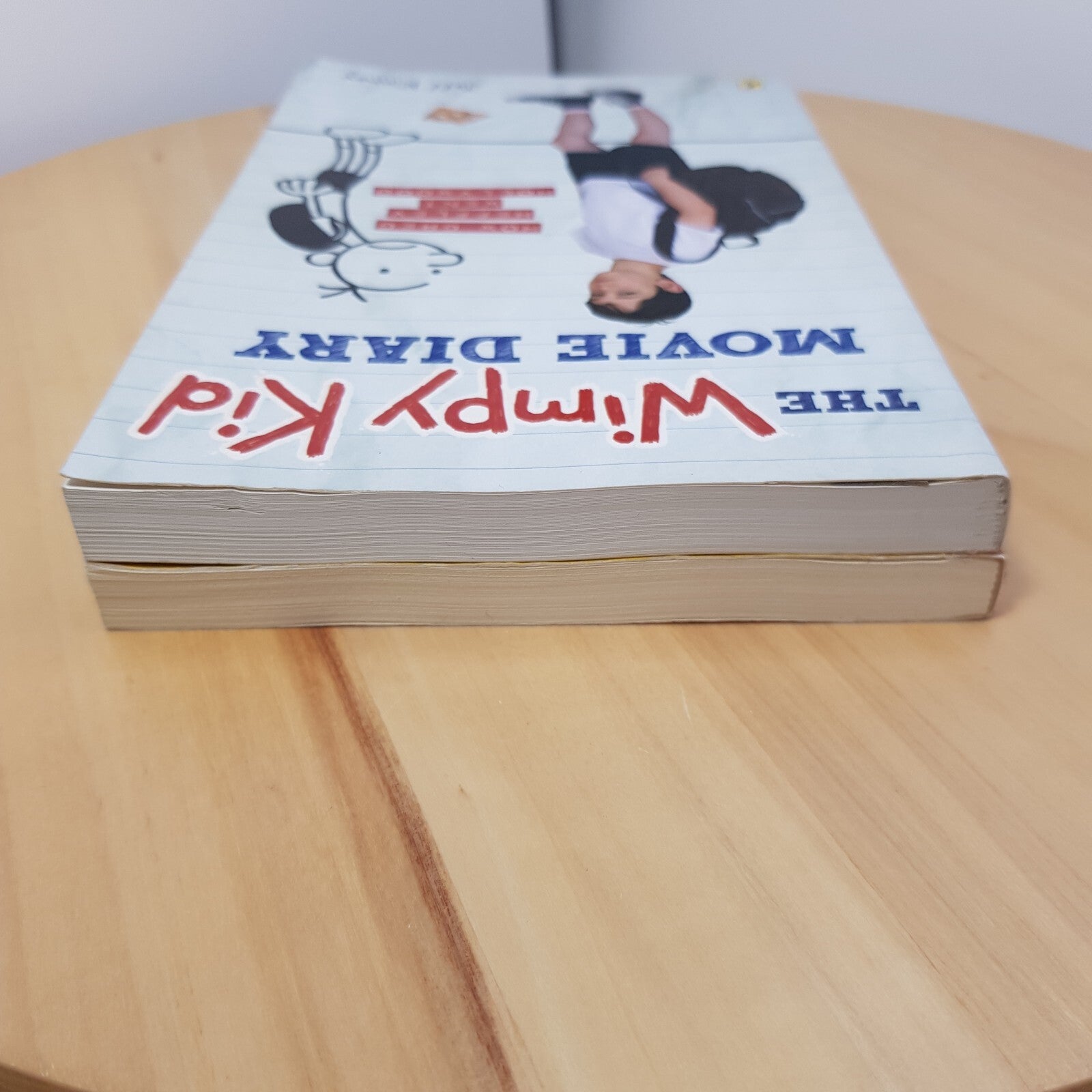 Diary of Wimpy Kid #4 and The Wimpy Kid Movie Diary by Jeff Kinney - paperbacks