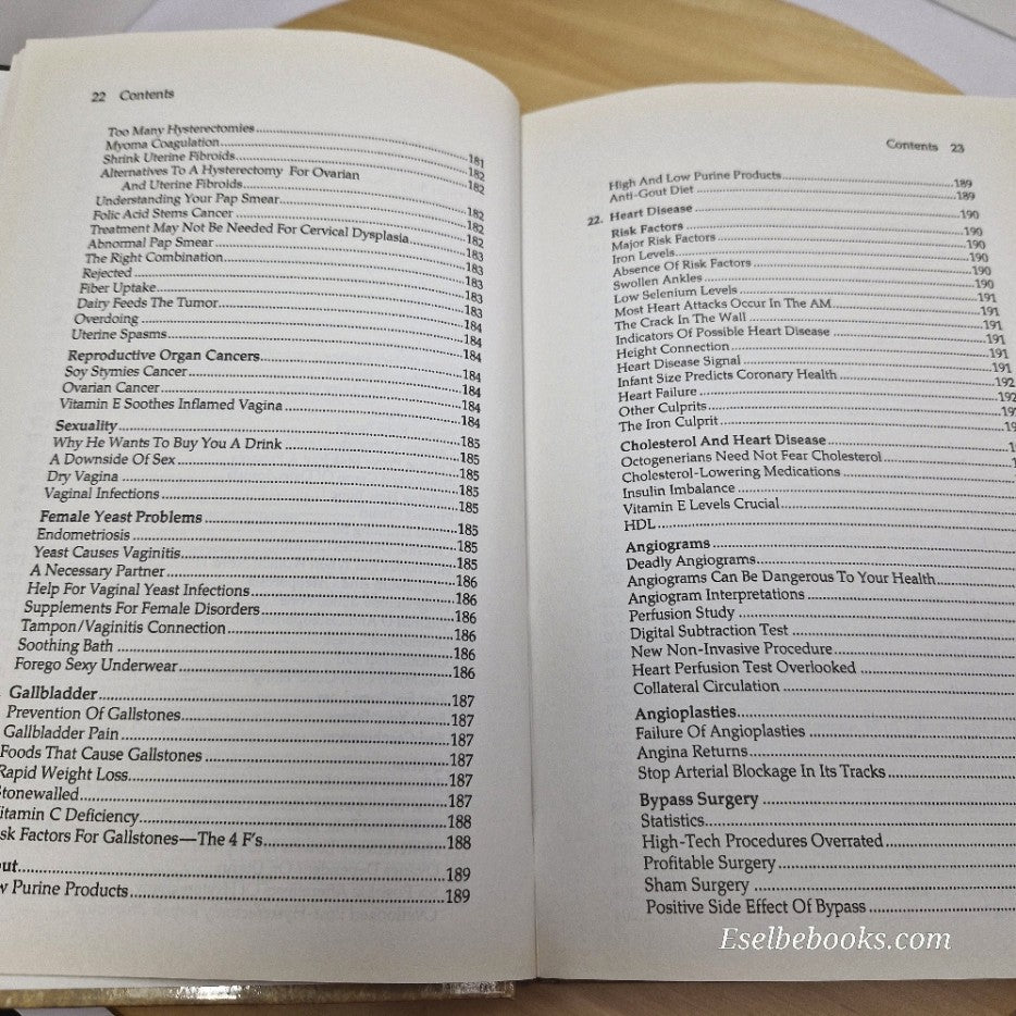 3 self-help medical/healing guide books - hardbacks