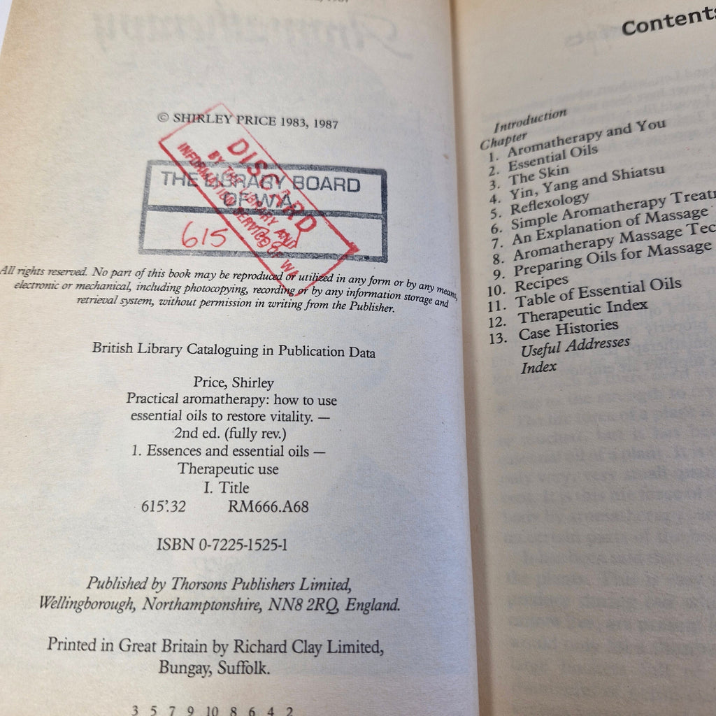 Aromatherapy for Common Ailments  & Practical Aromatherapy By Shirley Price -...