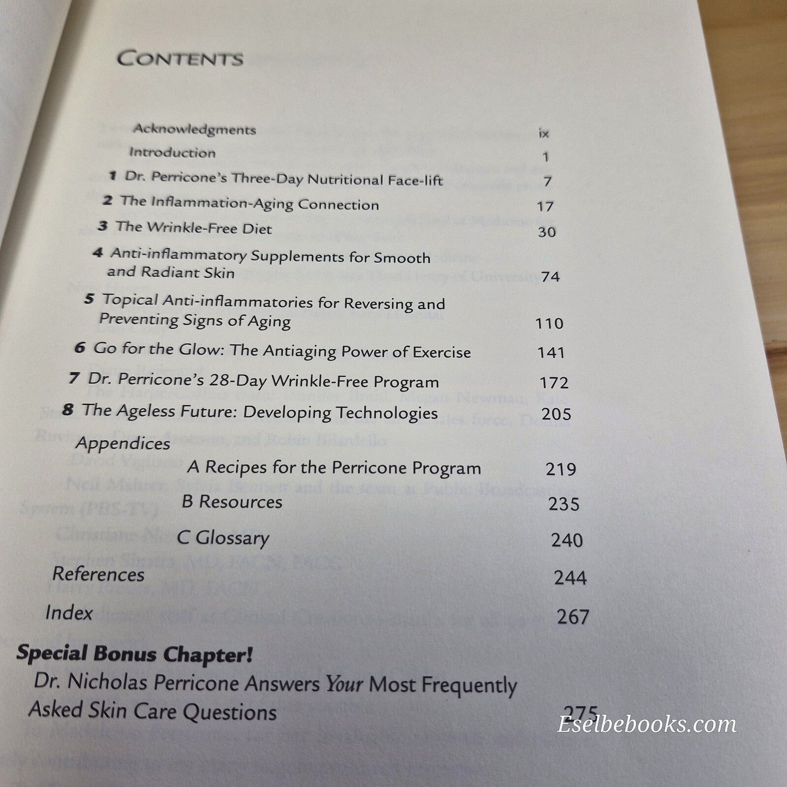 The Perricone Prescription A Physician's 28-Day Program for Total Body and Fa...