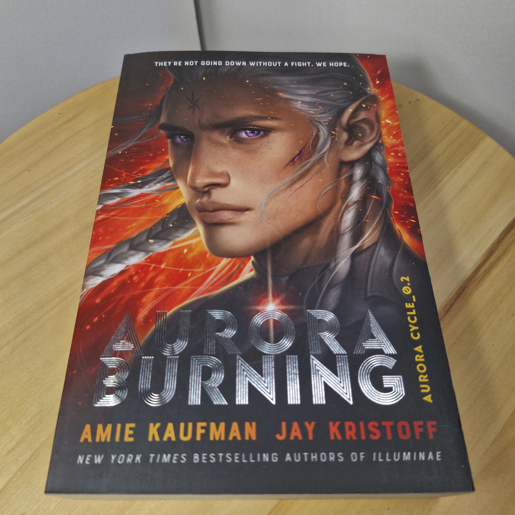 Sci-fi/fantasy: Aurora Cycle books 1 & 2 by Kaufman & Kristoff - large paperb...