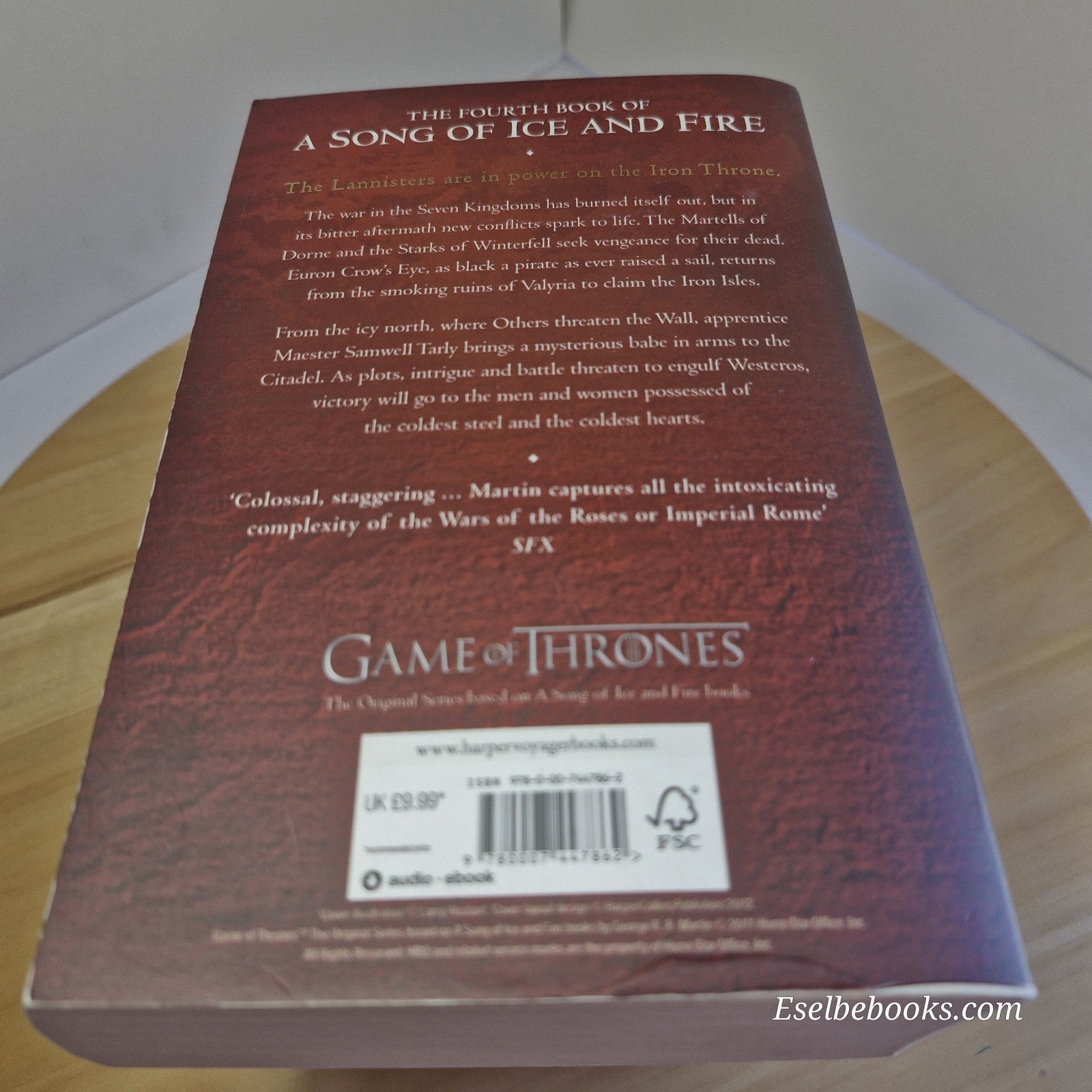 A Game of Thrones: Books  3 4 5  by George R R  Martin - paperbacks