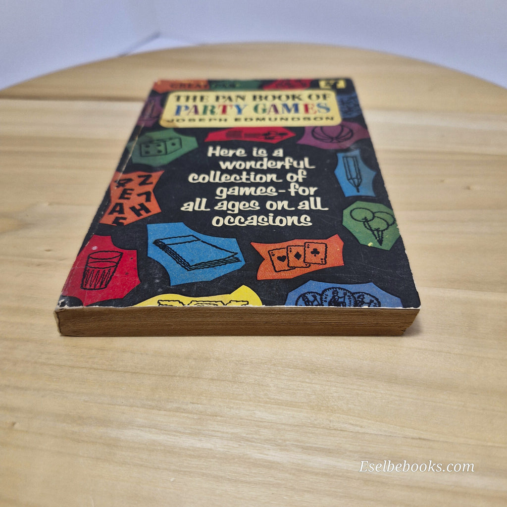 The Pan book of party games by Joseph Edmundson - vintage paperback