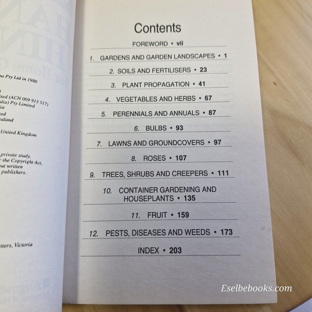 Yates Garden Guide & Yates Handy Hints Australian Gardening Plants - paperbacks