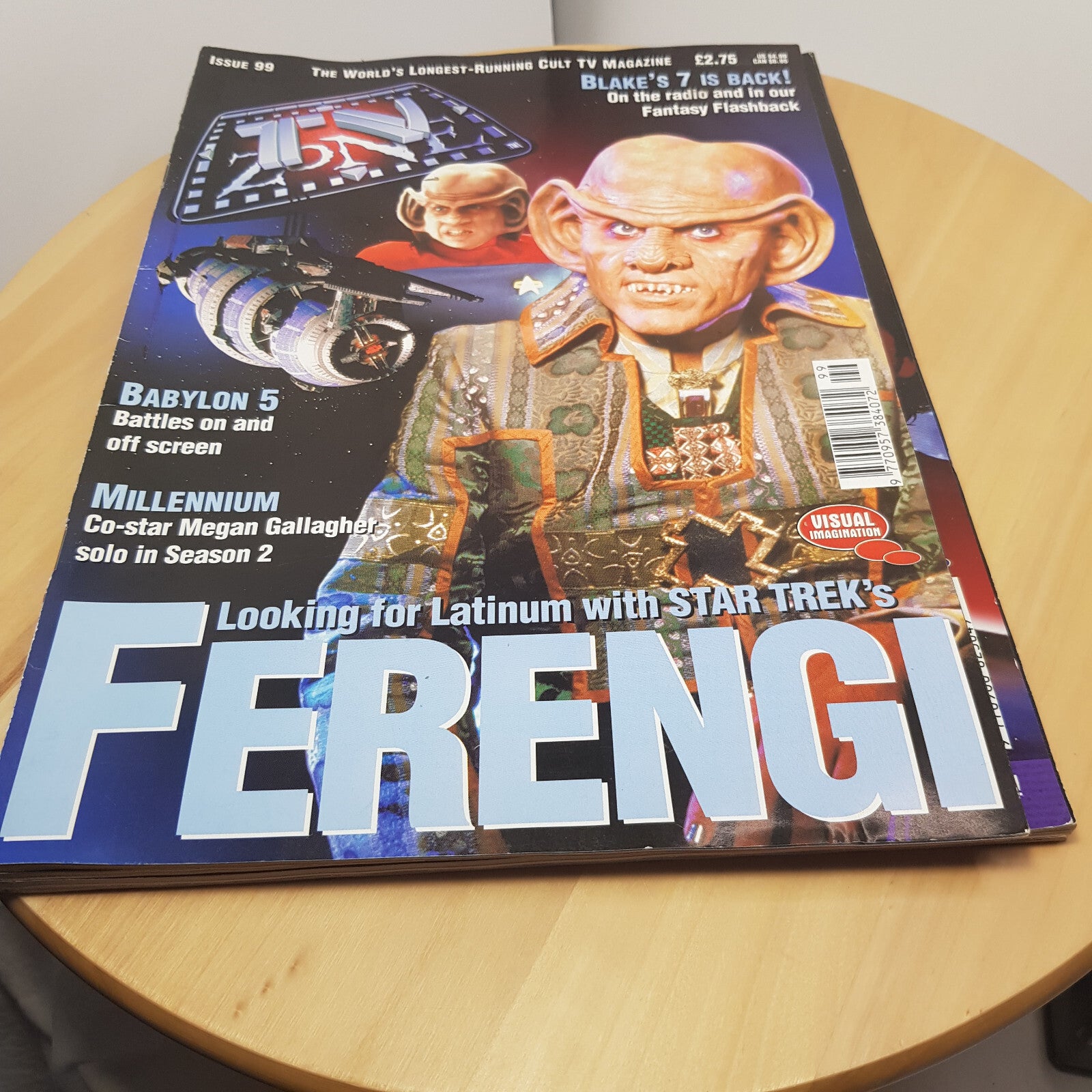 Bundle x 7 sci-fi fantasy magazines - various titles - paperbacks