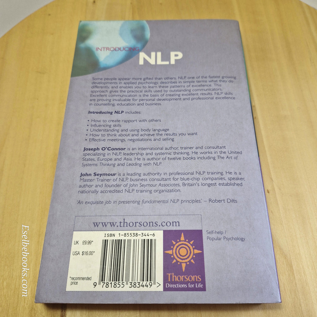 Introducing neuro-linguistic programming psychological skills for understandi...