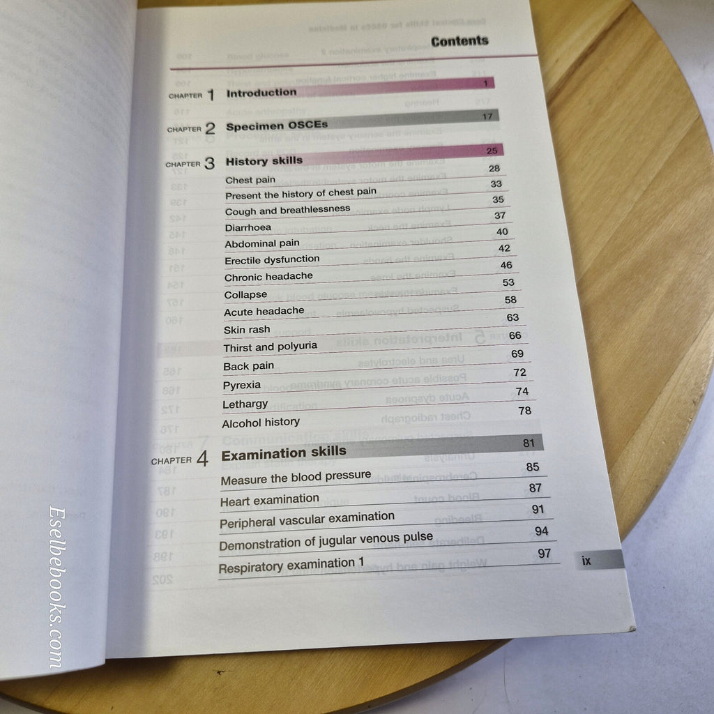 Core Clinical Skills for OSCEs in Medicine By Tim Dornan, Paul O'Neill · 2006...