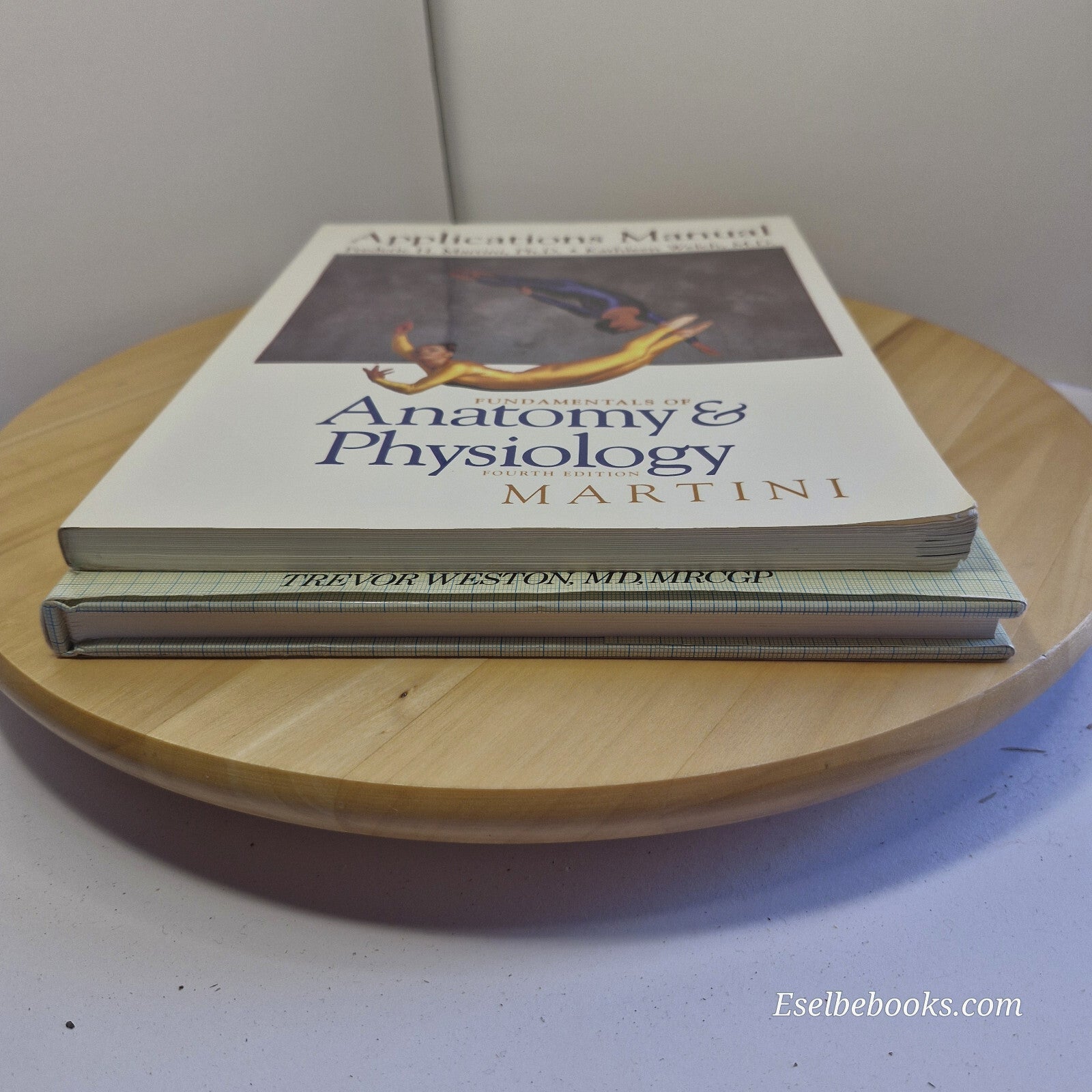 Textbooks: Anatomy Atlas (hardback) & Anatomy & physiology (paperback)