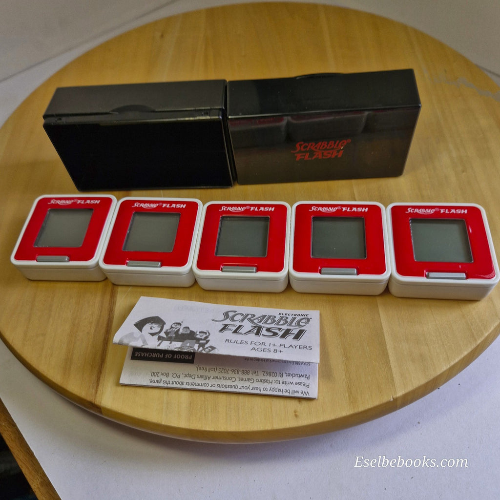 Scrabble Flash - Electronic travel work game - batteries needed
