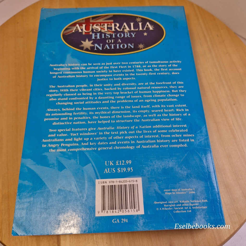 Australia: History Of A Nation by David Ross 2008 - Paperback