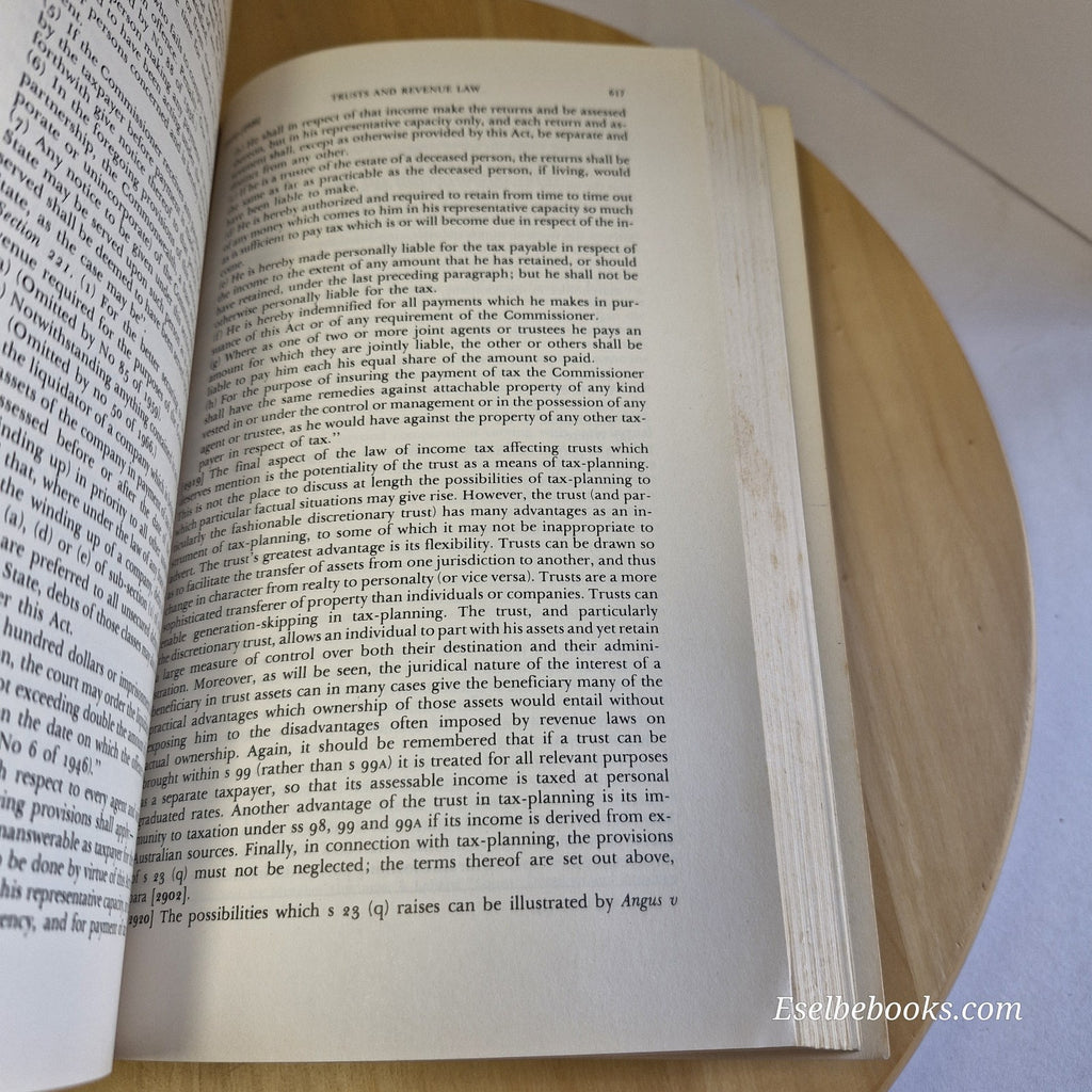 Jacobs' Law of Trusts in Australia By Kenneth Sydney Jacobs, Roderick Pitt Meagh