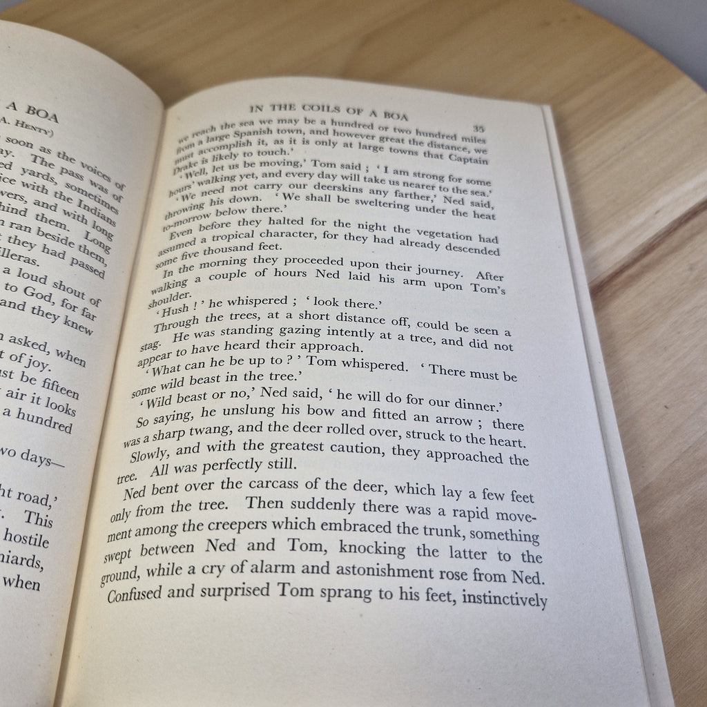 Vintage hardback: Action & adventure - Edited by N B McKellar MA - hardback