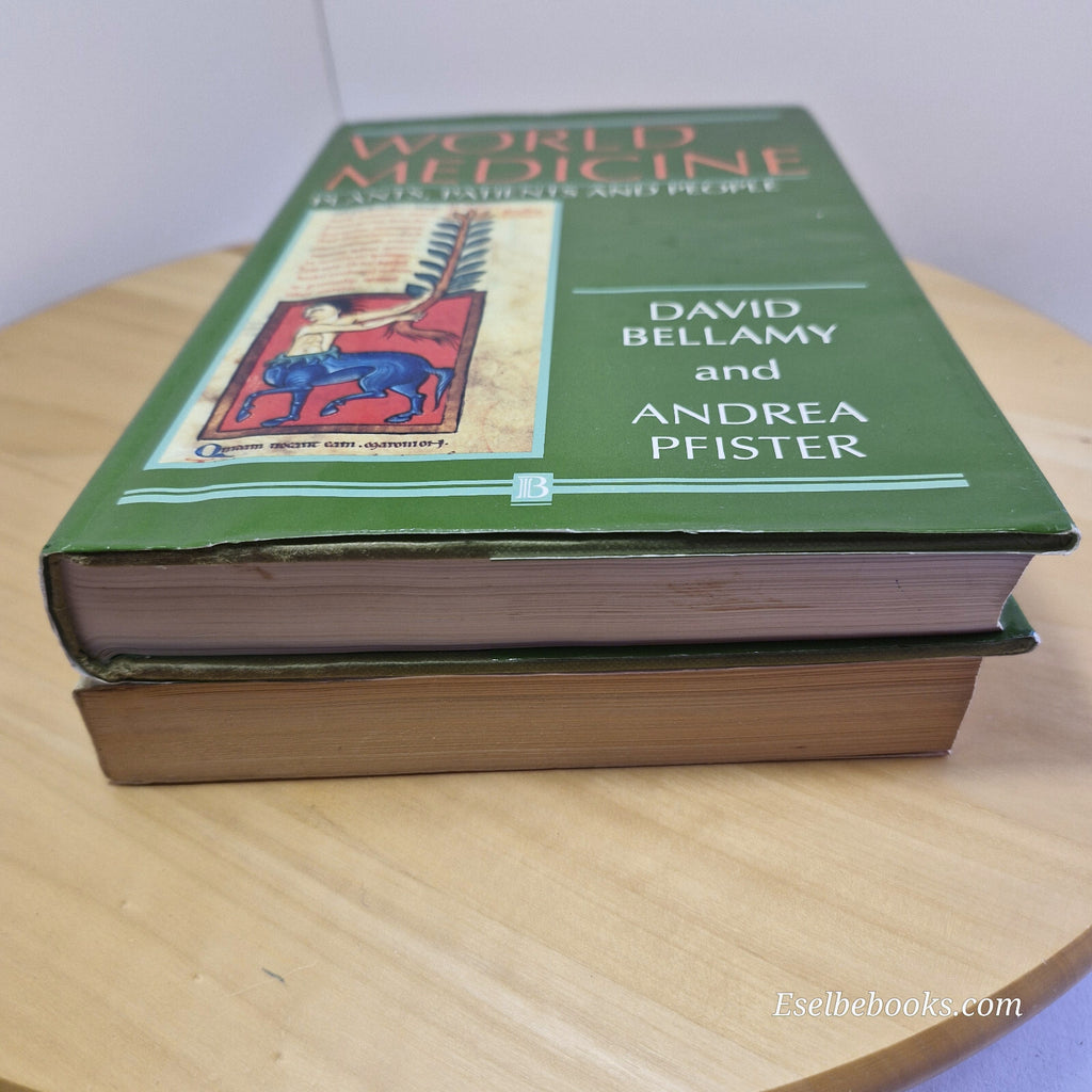 David Bellamy books x 2 - World Medicine (HB) and The Bellamy Herbal (PB)