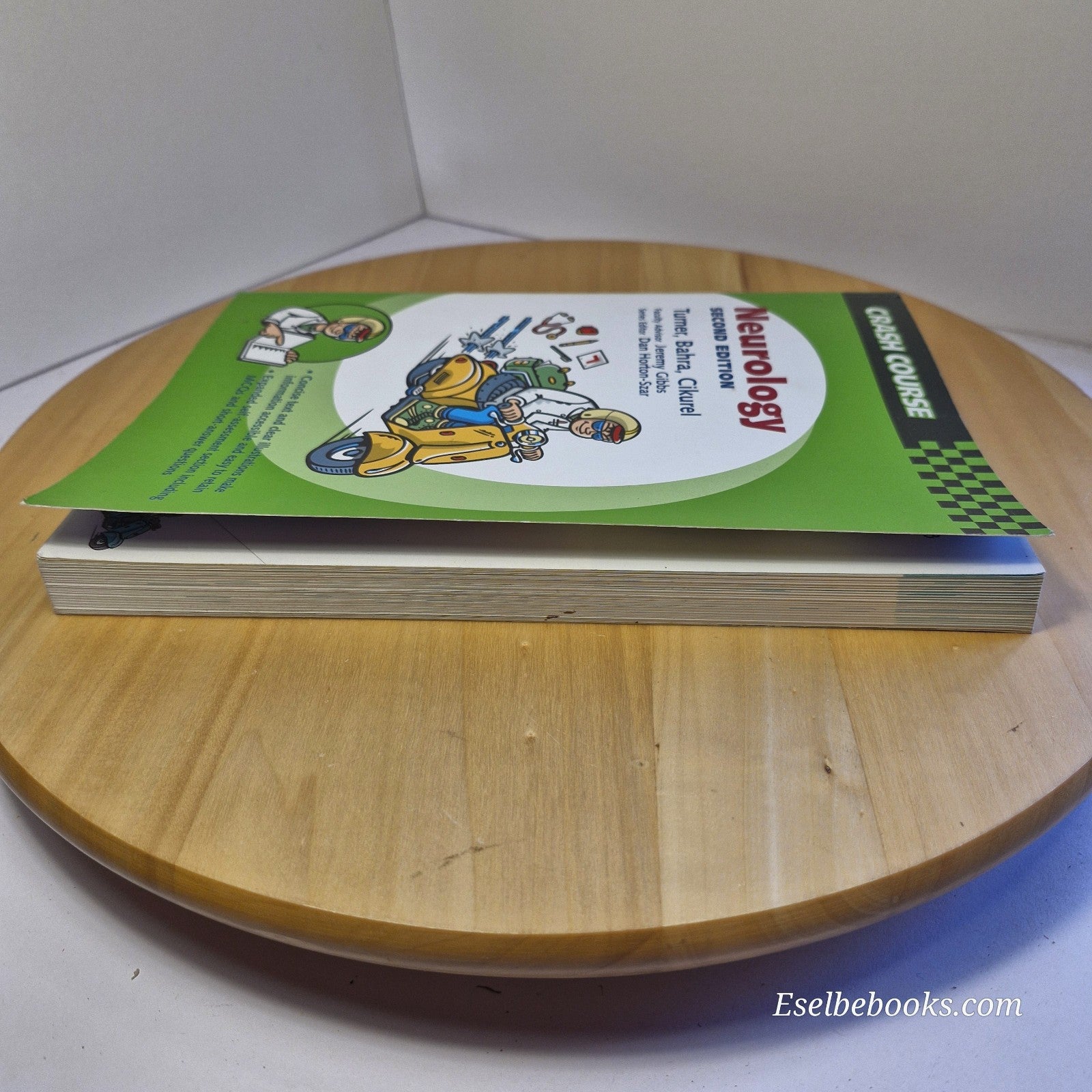 Crash Course: Neurology 2nd Edition by Turner Bahra & Cikruel - paperback