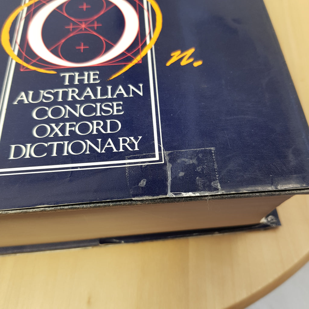 The Australian Concise Oxford Dictionary of Current English - hardback with d...