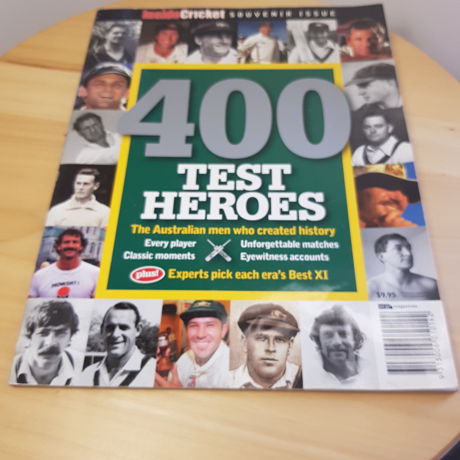 Inside Cricket's 400 test heroes souvenir issue & Peter Roebuck's It takes al...