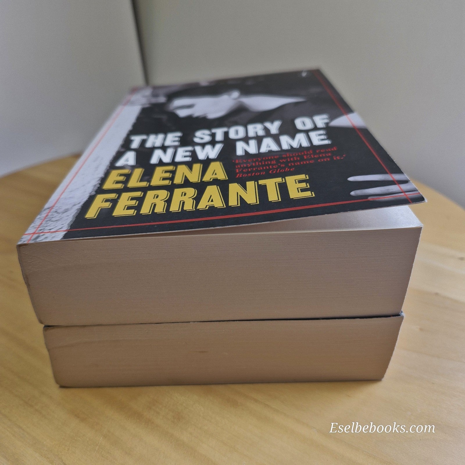 The Neapolitan Novels books 2 and 3 by Elena Ferrante - paperbacks