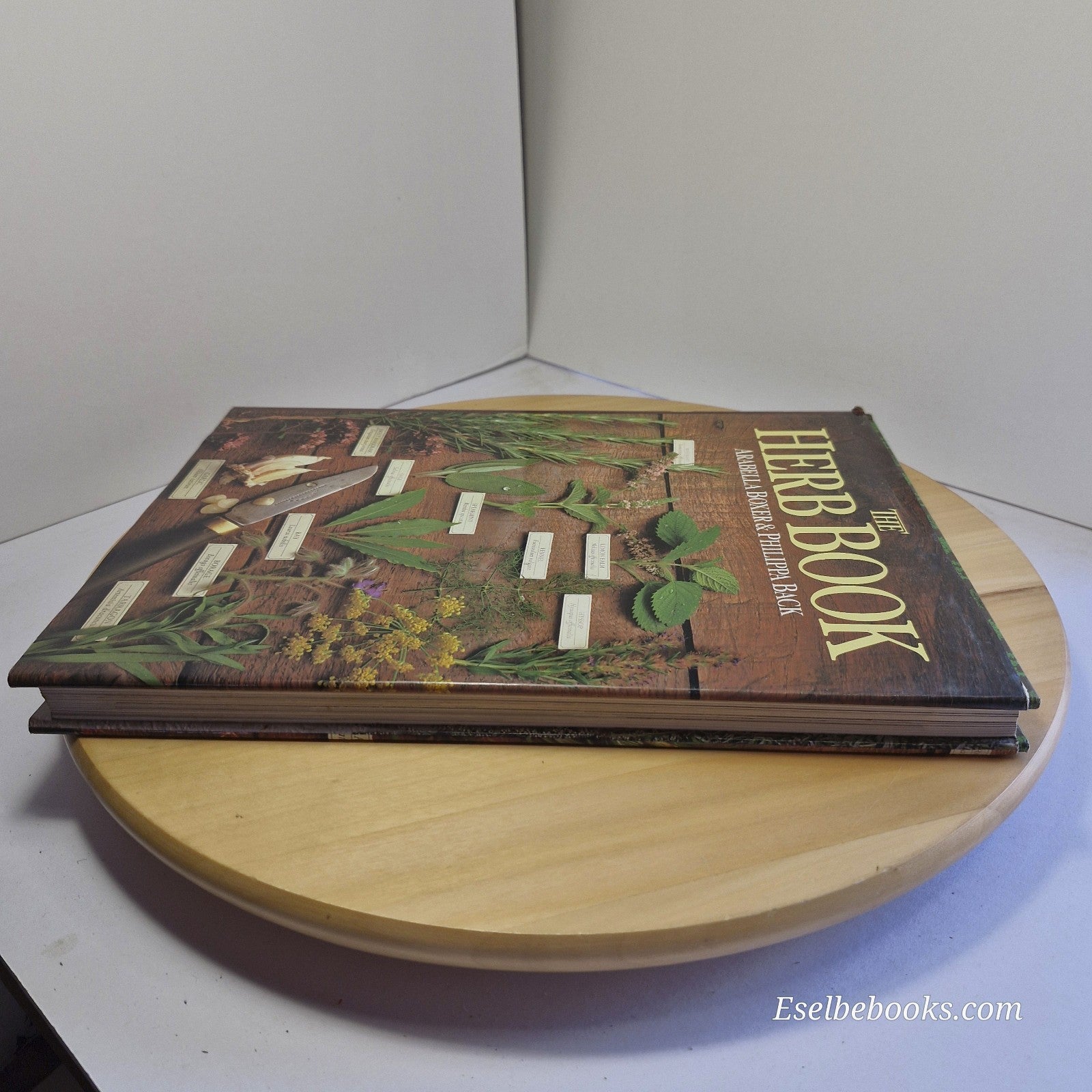 The Herb Book by Arabella Boxer & Philippa Back 1989 Herbal Guide hardback/dj