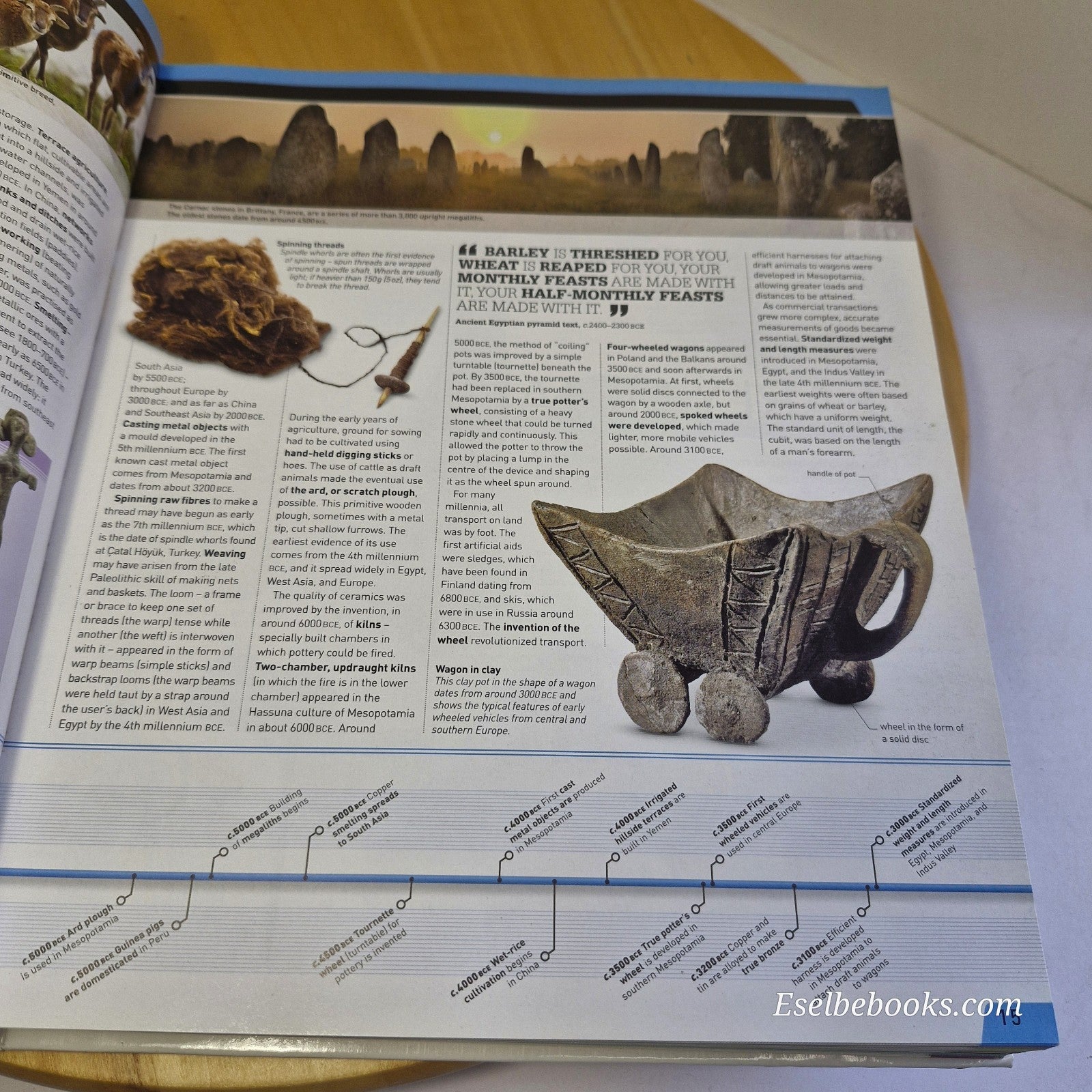 Science Year by Year A Visual History By the Smithsonian Institution - hardback