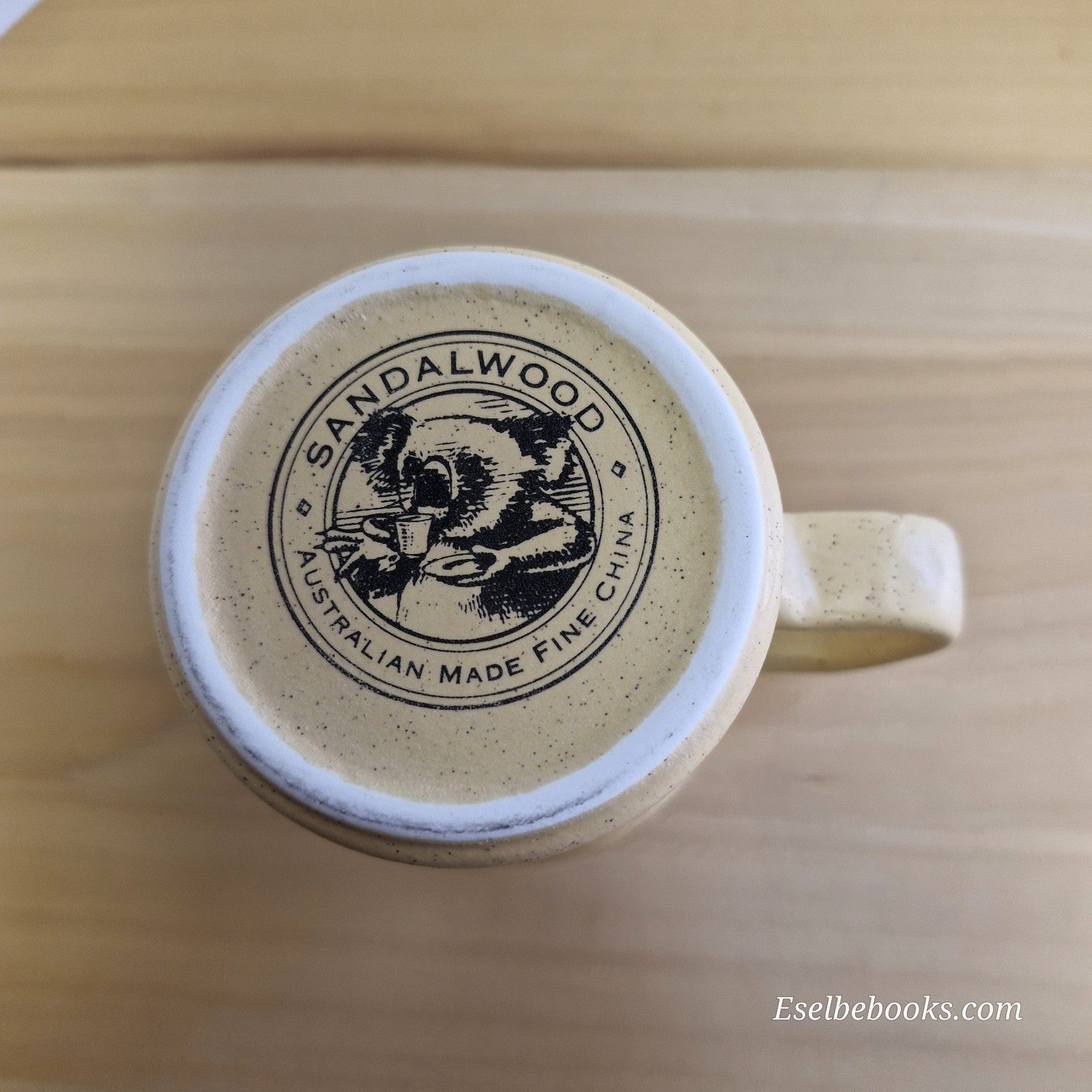 Sandalwood collectible ceramic mug - The Endeavour Replica