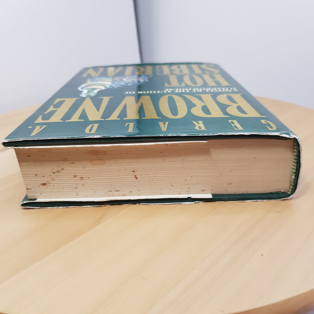 Hot Siberian By Gerald A. Browne · hardback with dust jacket