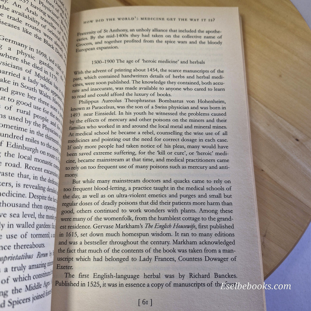 David Bellamy books x 2 - World Medicine (HB) and The Bellamy Herbal (PB)