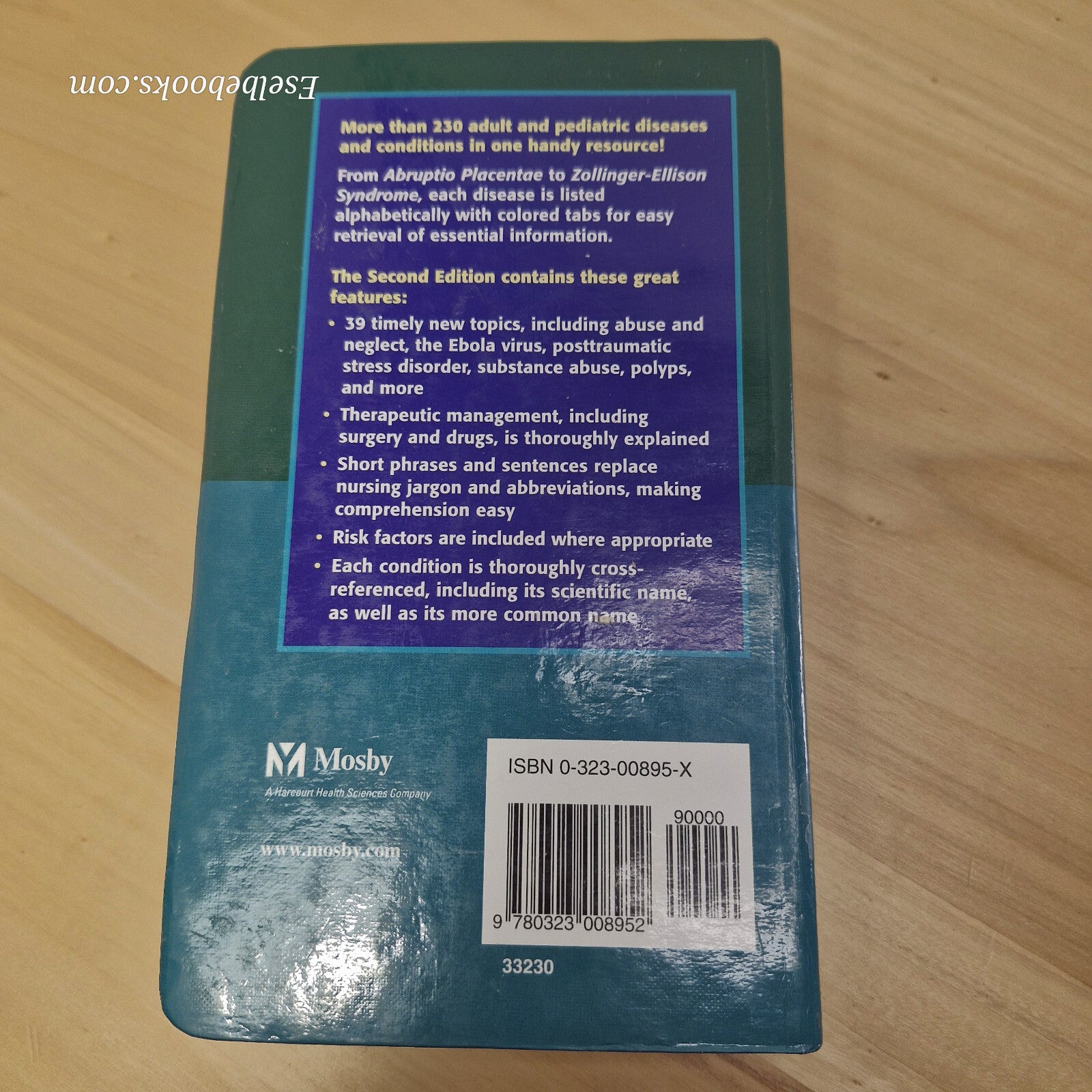 Mosby's Handbook of Diseases By Rae Langford, June Thompson · 2000 - hardback