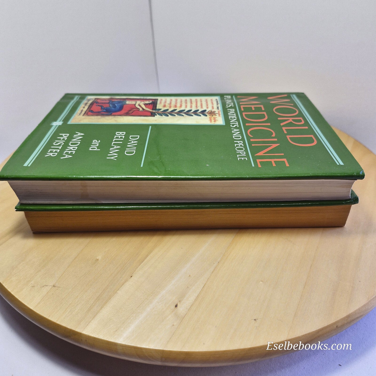 David Bellamy books x 2 - World Medicine (HB) and The Bellamy Herbal (PB)