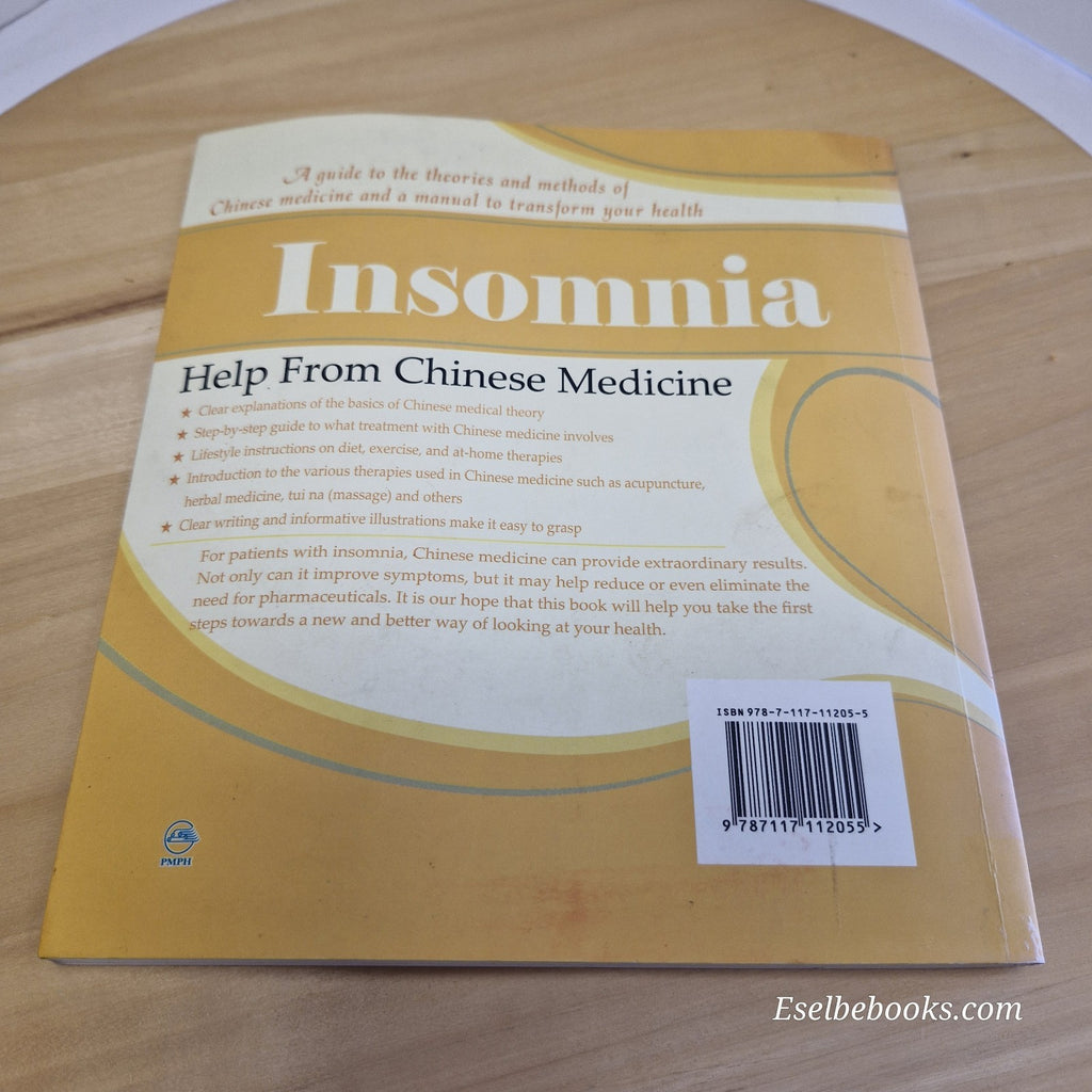 Insomnia Help from Chinese Medicine By Wu; Wang; Stimson 2000 - paperback