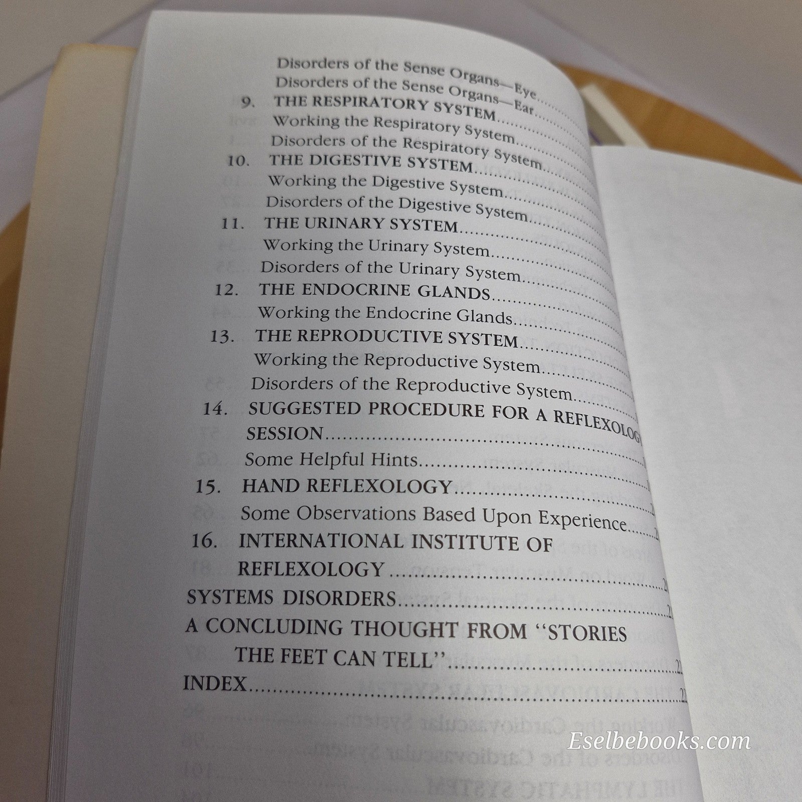 5 guide books about foot reflexology - hardback/paperbacks