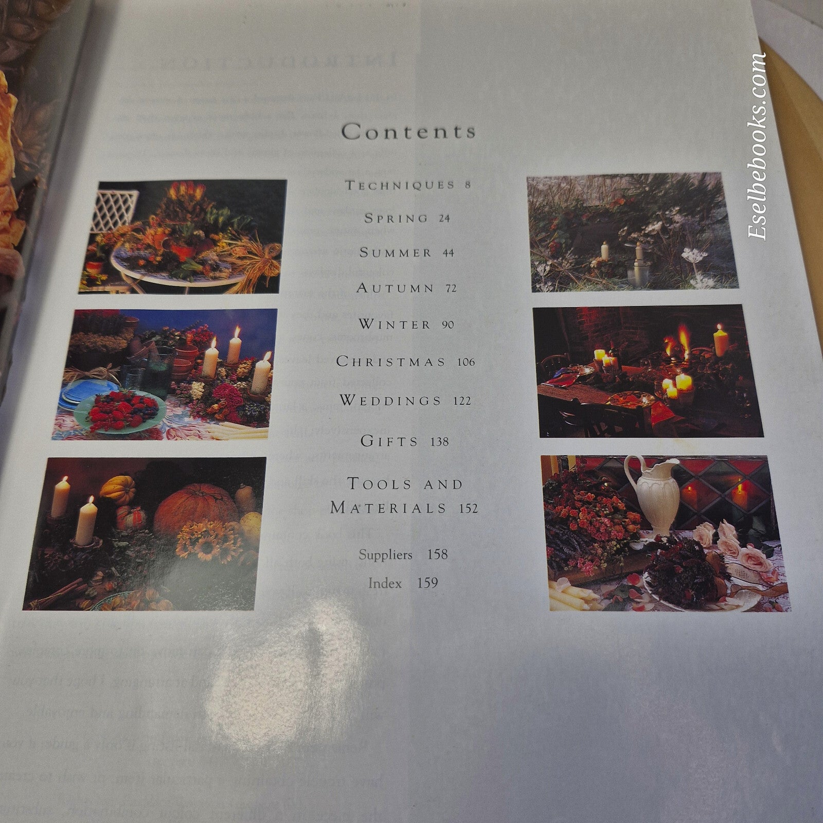 3 books - herbal wreaths/herbal crafts - how to guides - hardbacks