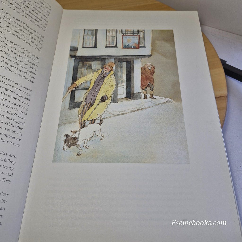 A Christmas Carol by Charles Dickens Illustrated by Lisbeth Zwerger - large h...