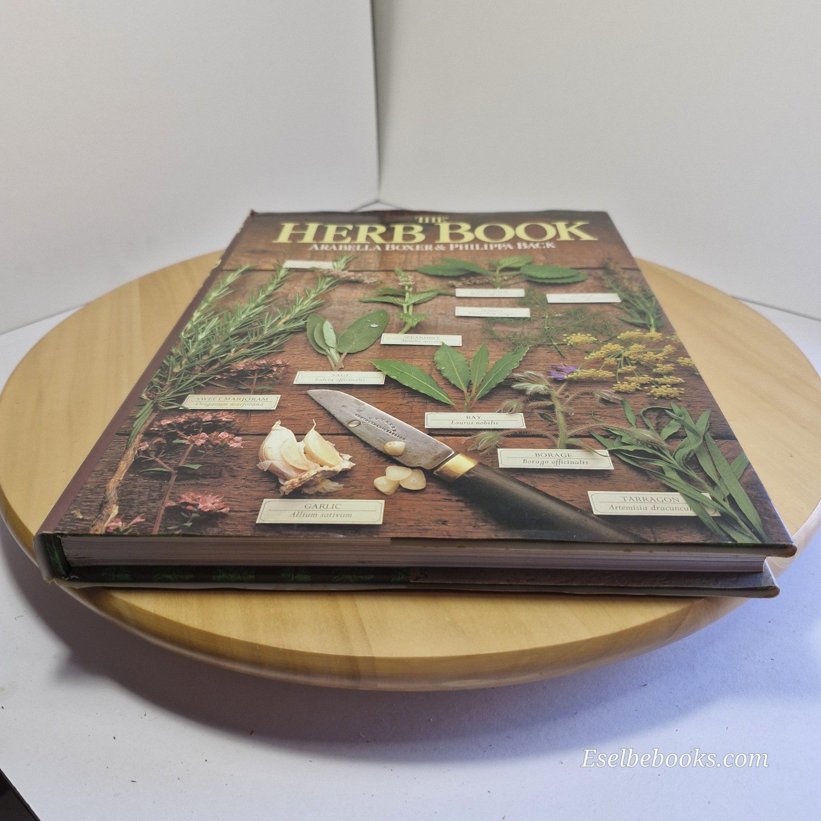 The Herb Book by Arabella Boxer & Philippa Back 1989 Herbal Guide hardback/dj