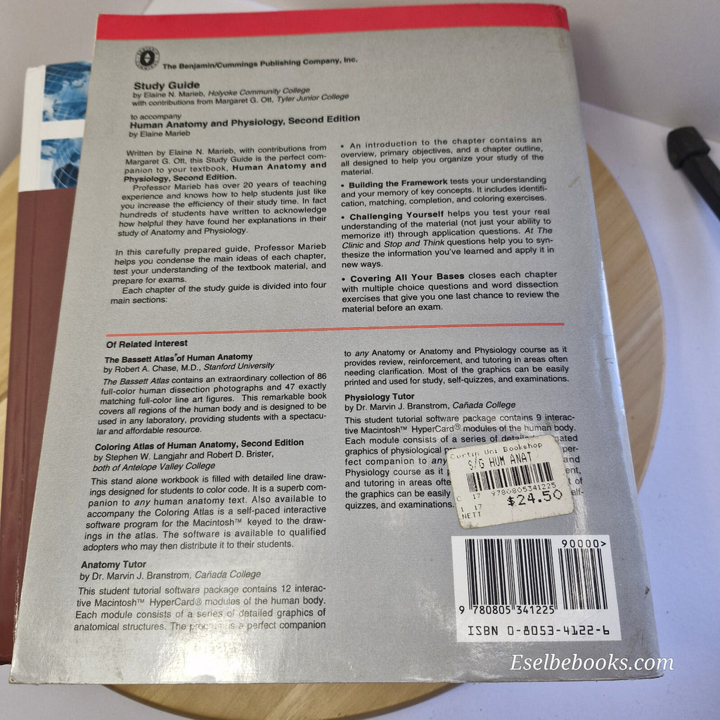 Human Anatomy & Physiology 8th ed. and study guide 2nd ed. By E Marieb, K Hoehn
