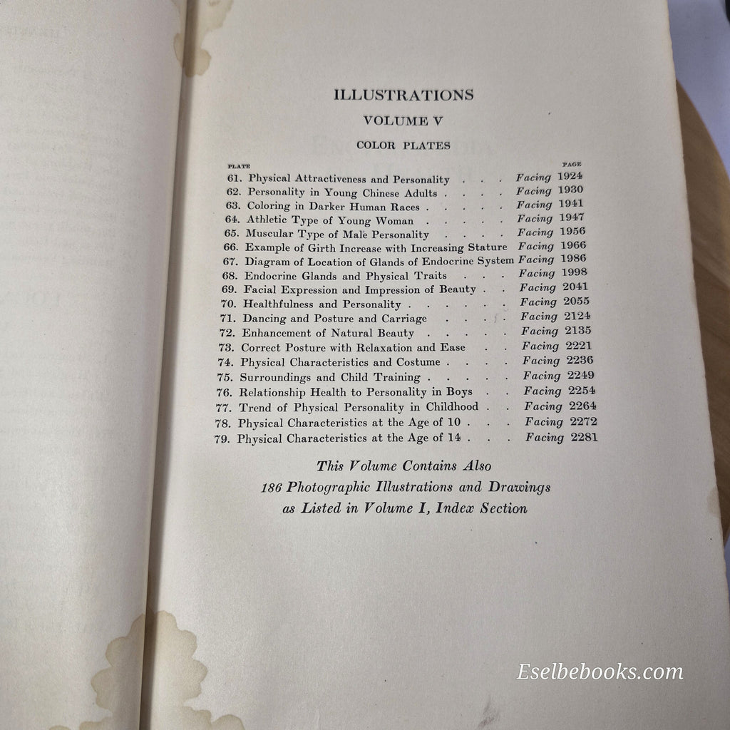 The Encyclopedia of Health and Physical Culture Volume 5 1937 11th edition - ...