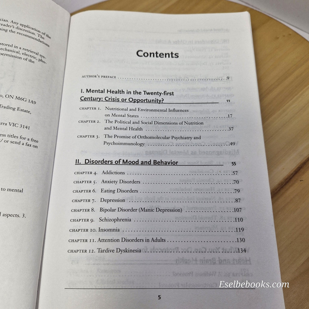 The Food-mood connection by Gary Null PhD - paperback