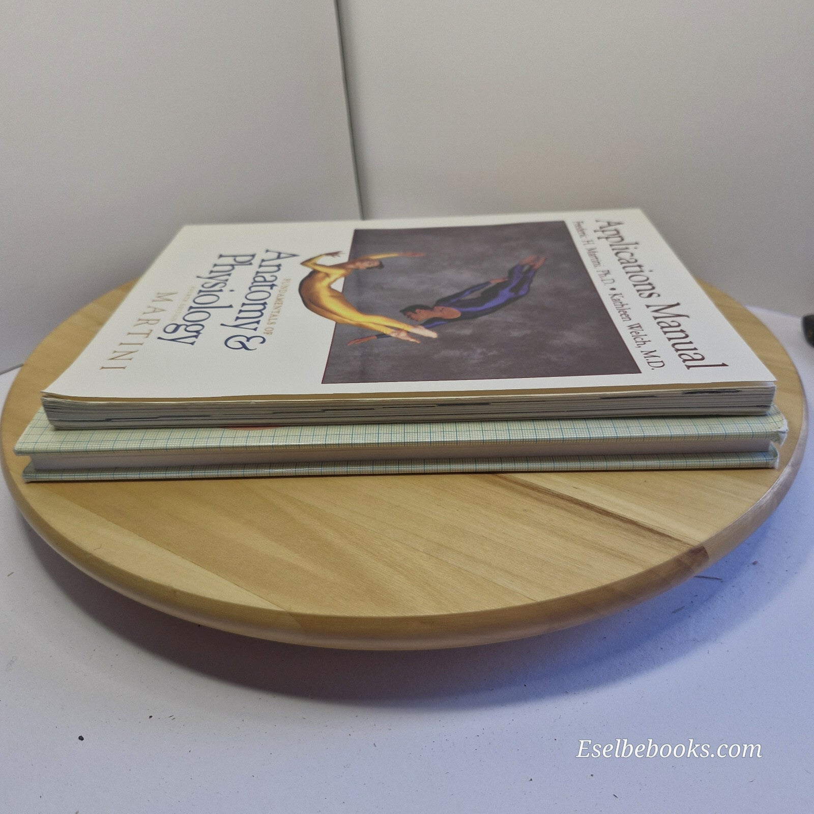 Textbooks: Anatomy Atlas (hardback) & Anatomy & physiology (paperback)