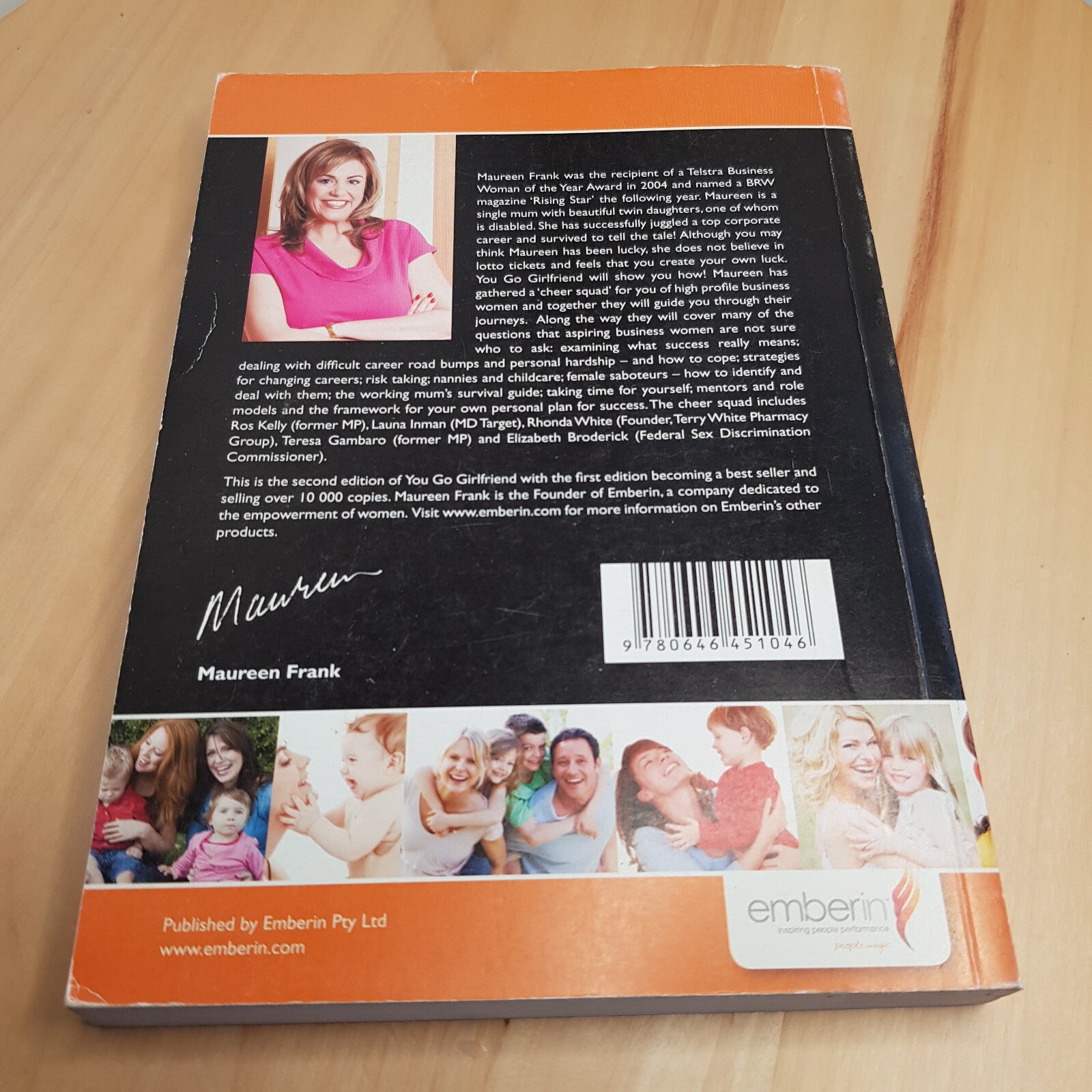 Bundle x 2 parenting books - You go girlfriend by Maureen Frank and The every...